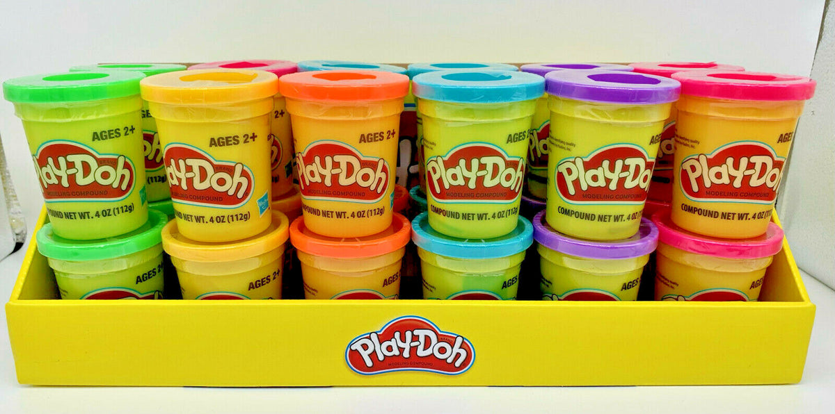 Play-Doh Single Can 4oz Yellow - One (1) Single Can - Buy More Save More