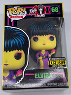 Elvira Pop #68 Black Light Elvira 40 Years Funko Pop Icons EE Exclusive 2022