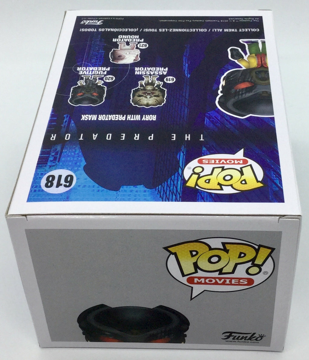 Rory with Predator Mask Pop #618 Predator Funko 2018 Vaulted Exclusive Limited