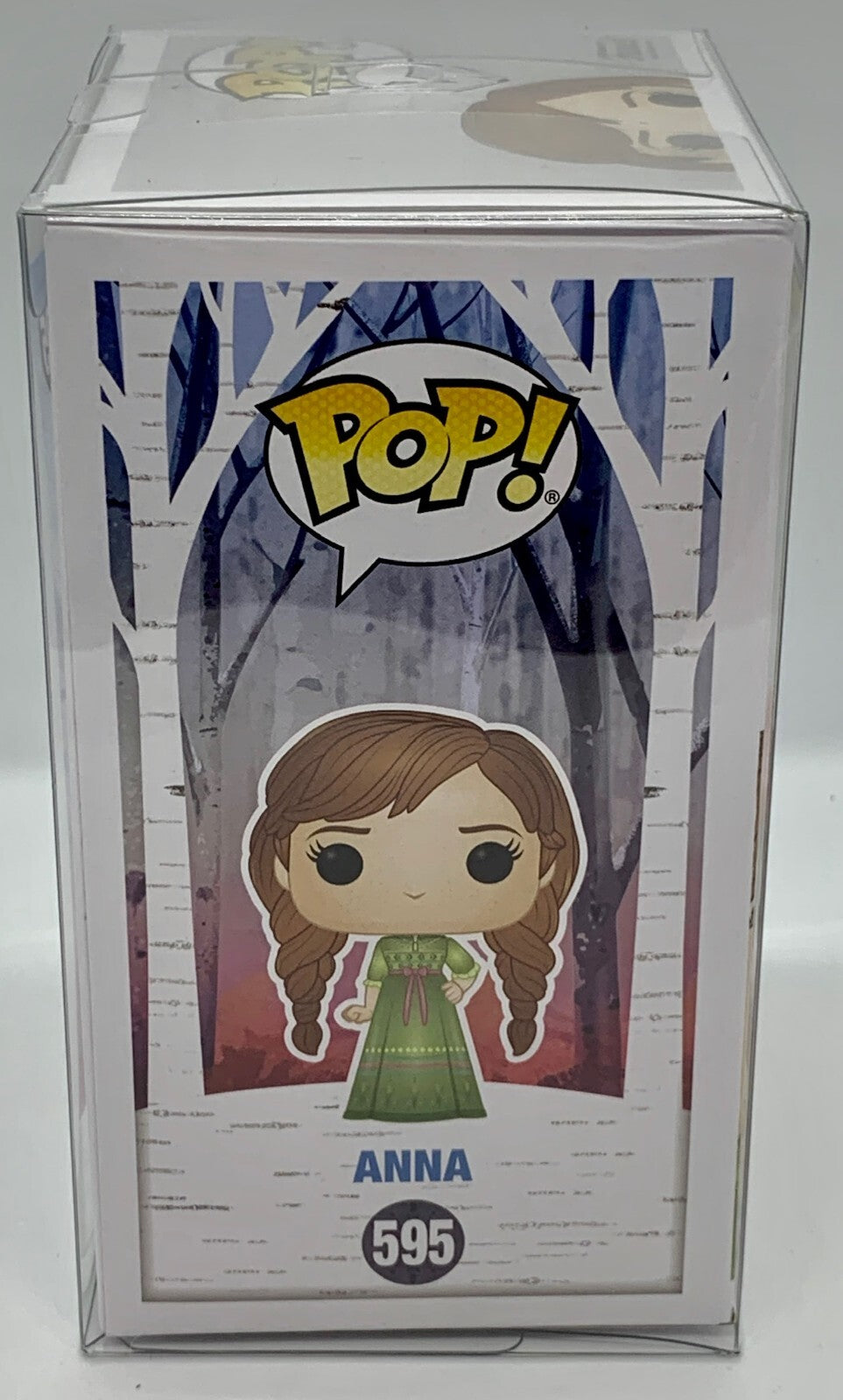 Anna Pop #595 Disney Frozen II Funko 2019 Vaulted Michaels Exclusive Protector