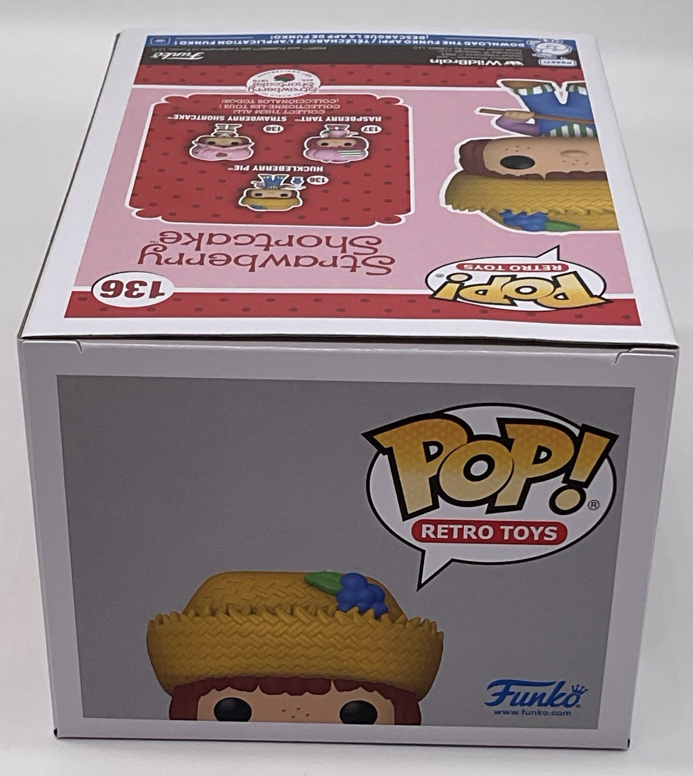 Strawberry Shortcake Huckleberry Pie Pop #136 Funko Pop Retro Toys 2024