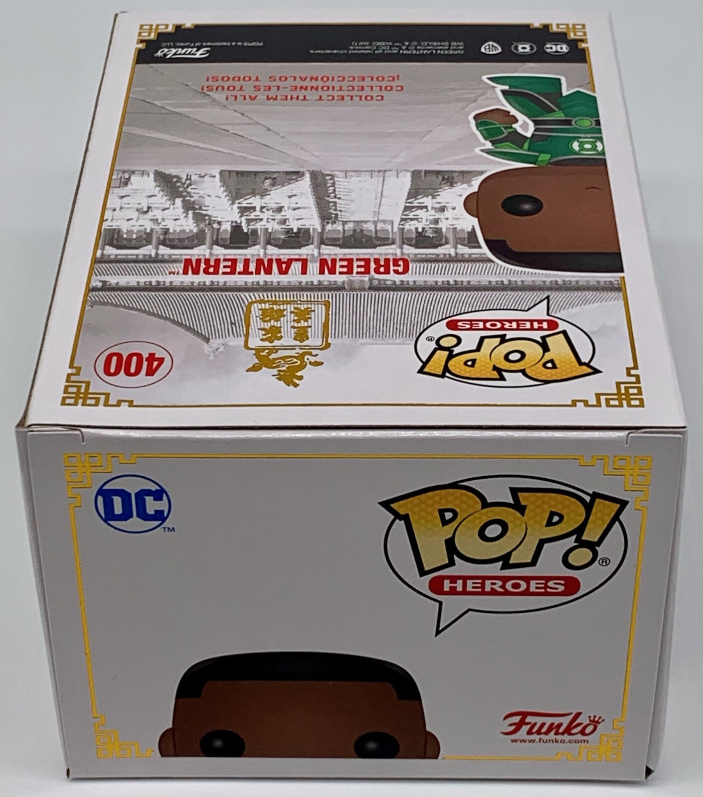 Green Lantern Pop #400 DC Comics Imperial Palace Funko Heroes Minor Box Damage