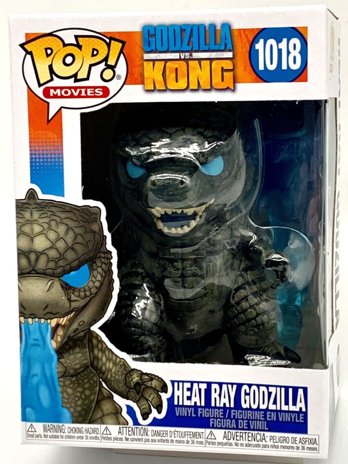 Godzilla vs Kong Heat Ray Godzilla Pop #1018 Funko Pop Movies  2021