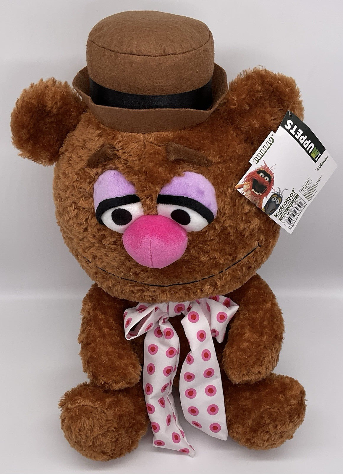 The Muppets Fozzie Bear Phunny Plush 15inch Disney Kidrobot The Muppets Fozzie