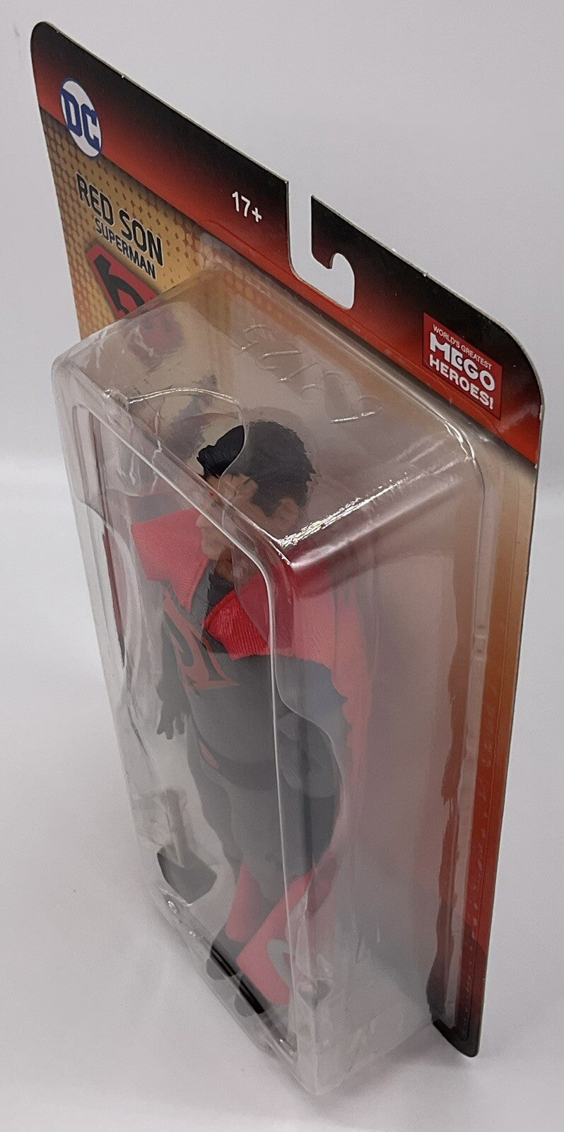 Red Son Superman 8” Action Figure MEGO 2021 DC World's Greatest Heroes