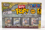 One Piece Funko Bitty Pops 4 Pack 2025 Includes One Bitty Pop Shelf (G)