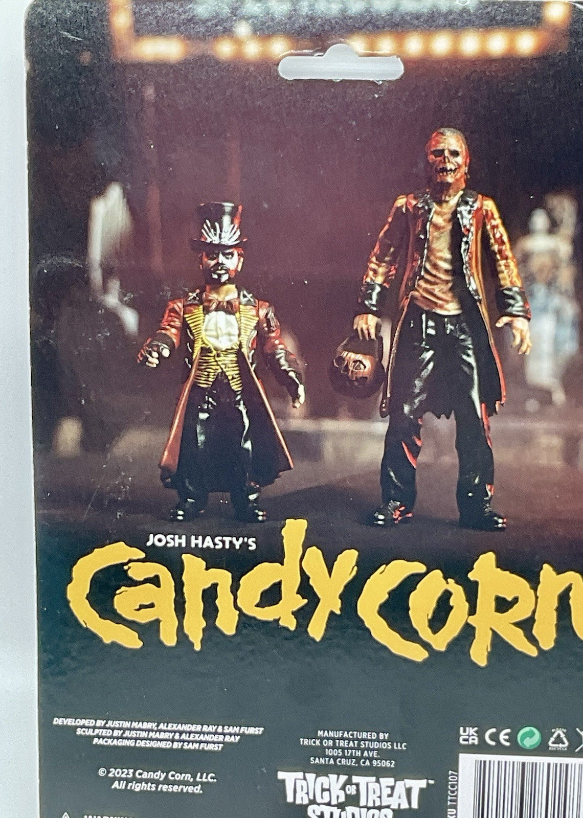 Candy Corn Jacob Atkins + Dr. Death 3.75in Action Figures 2 Pack - Josh Hasty