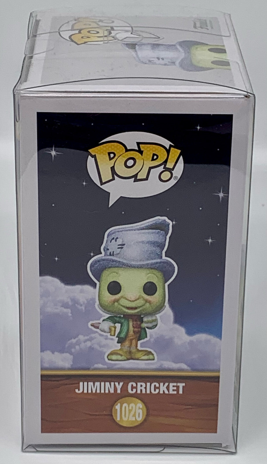 Jiminy Cricket Pop #1026 Disney Pinocchio Diamond Collection Funko Pop Protector
