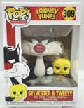 Sylvester and Tweety Pop #309 Looney Tunes Funko Pop Animation 2020 w/ Protector