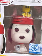 Peanuts Snoopy & Woodstock Pop #2096 Flocked Peanuts Funko Exclusive 2025