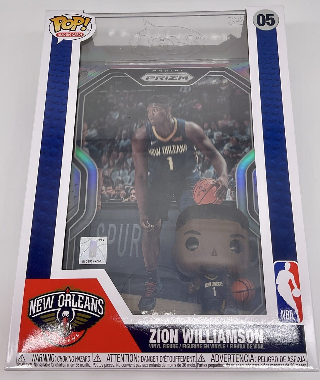 Zion Williamson Pop Trading Card Figure #05 Funko NBA 2022 NBA