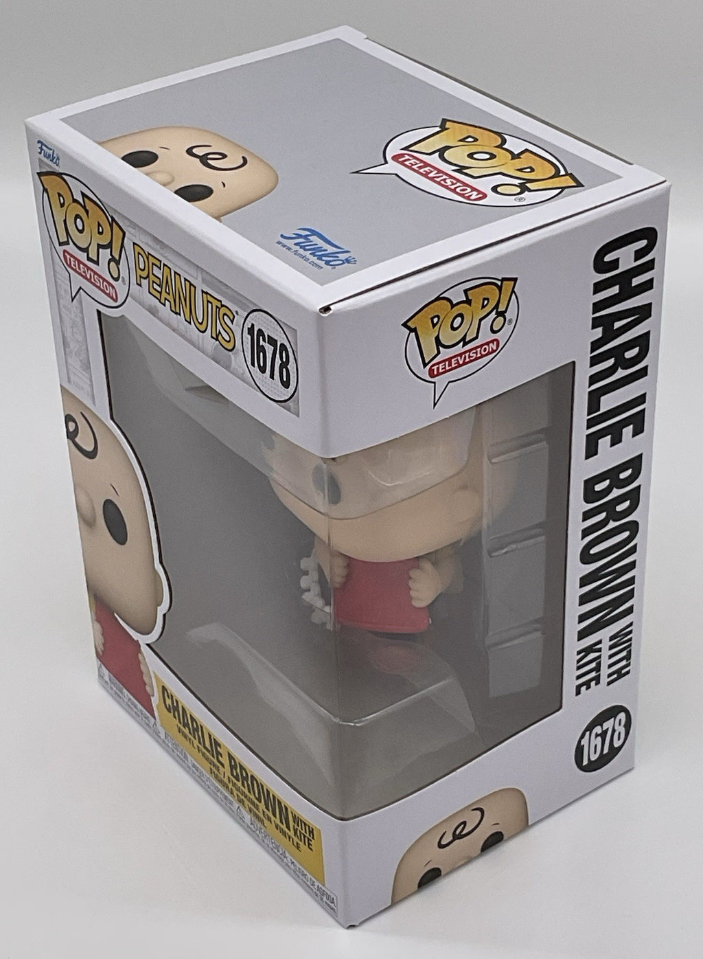 Peanuts Charlie Brown with Kite Pop #1678 Funko Pop Television 2024