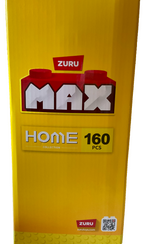 Max Home Books Build Brick 160 Pieces by Zuru Books on the Shelf Building Blocks