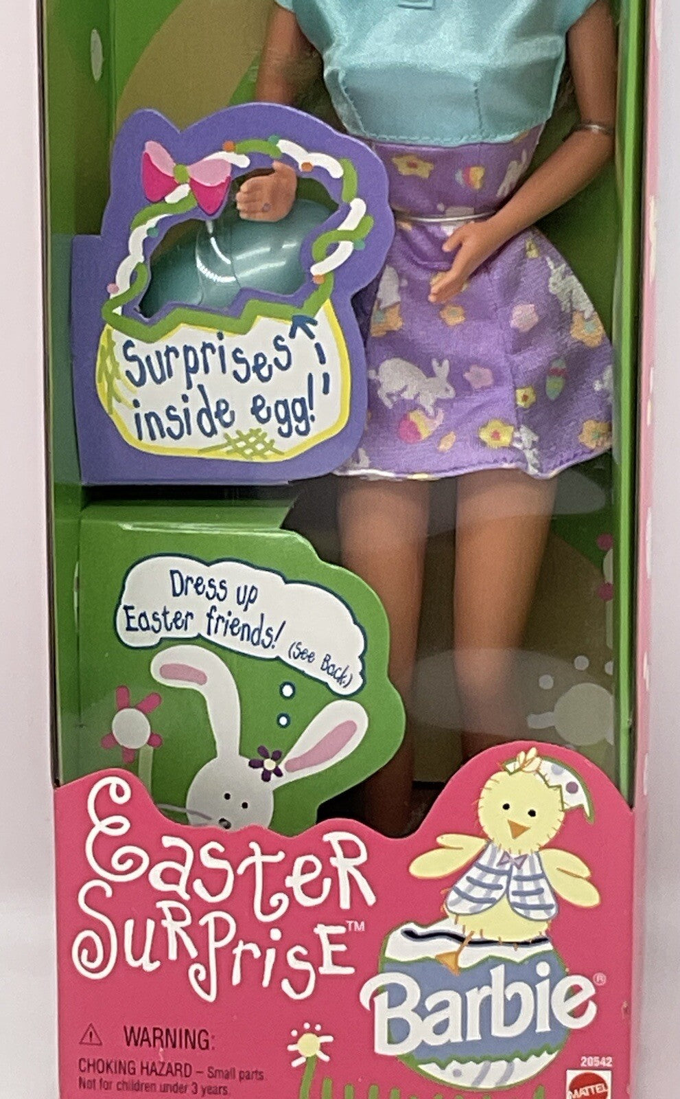 Easter Surprise Barbie Special Edition 1998 Never Removed from Box Mattel