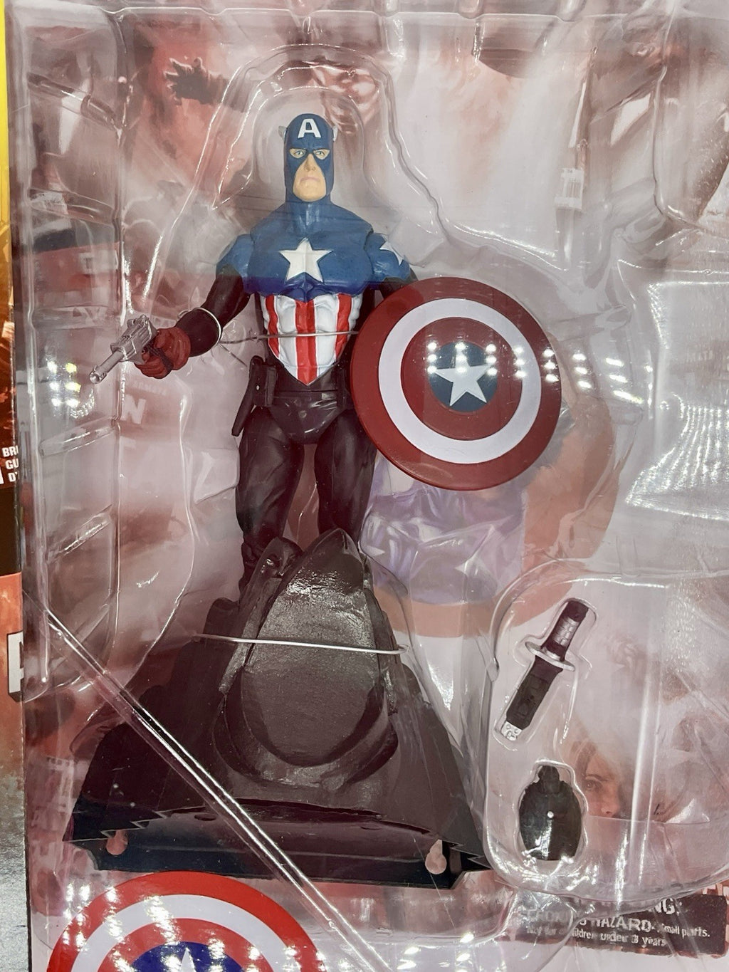 Captain America Marvel Select Action Figure 2021 Figure and Accessories