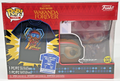 Black Panther Wakanda Forever Funko Pop + Tee Marvel Studios Glows Size Small