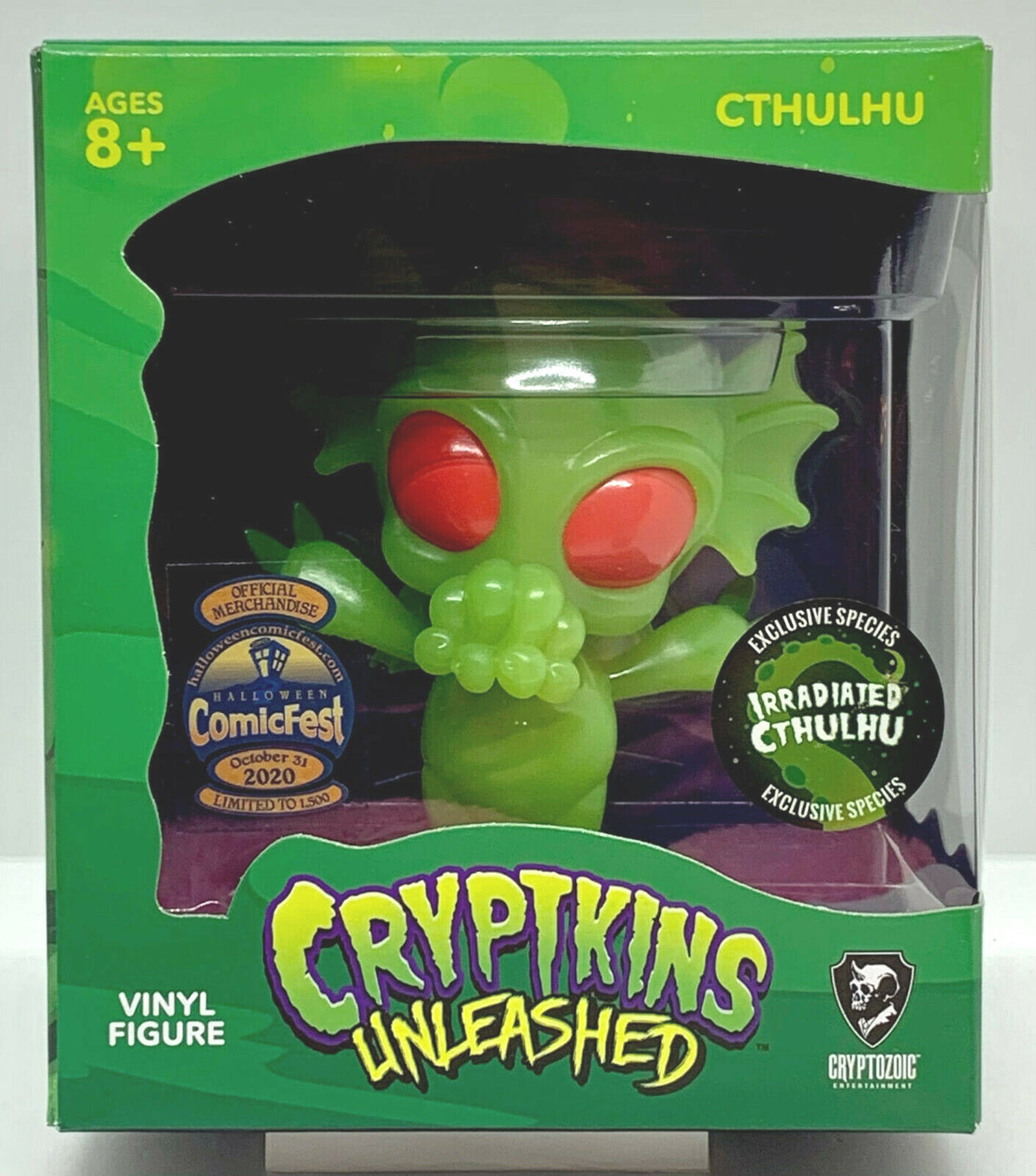 Cryptkins Unleashed Cthulhu GID PX 5in Figure Comic Fest 2020 Limited 1,500 