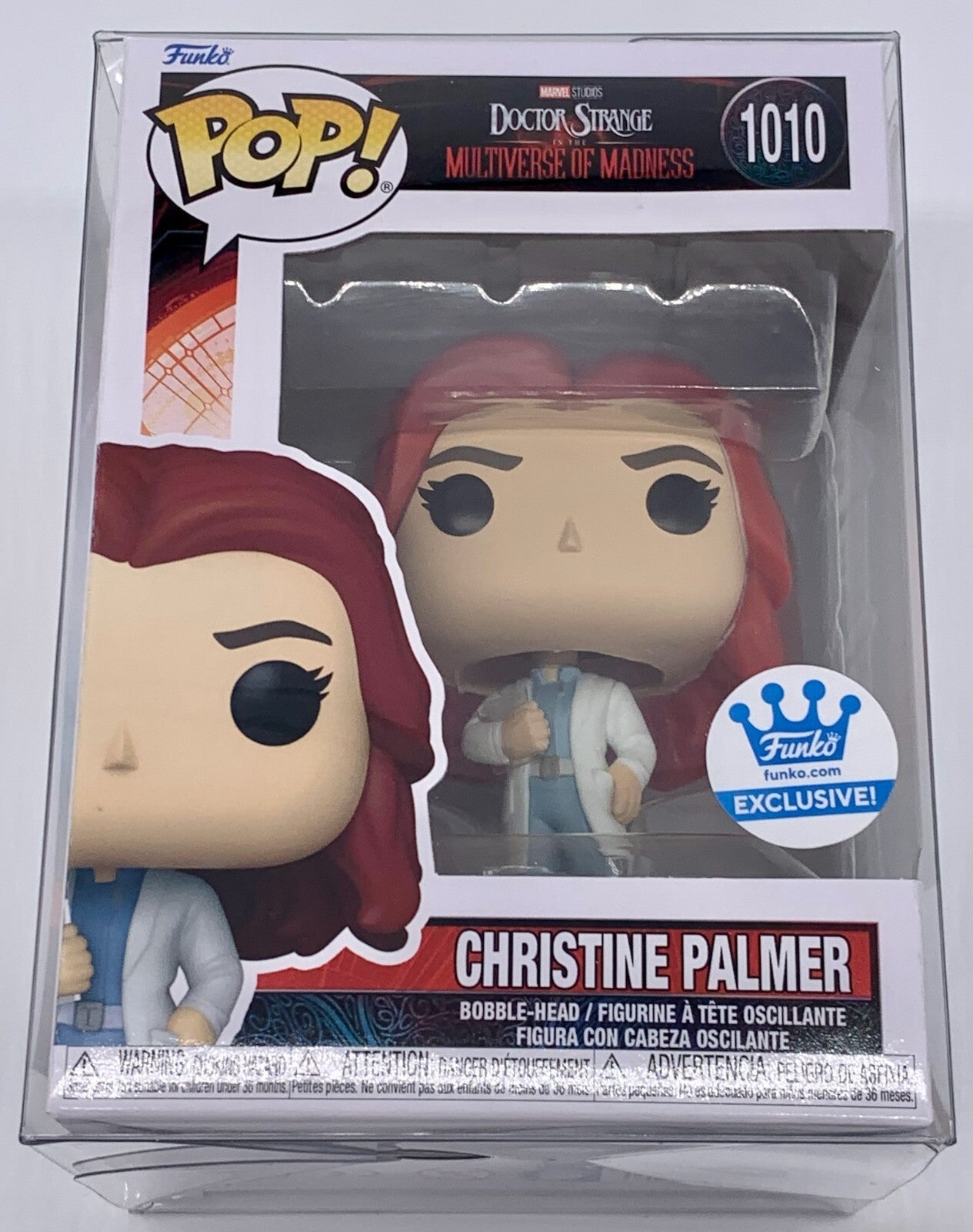Christine Palmer Pop #1010 Marvel Doctor Strange Funko Exclusive 2022 Protector