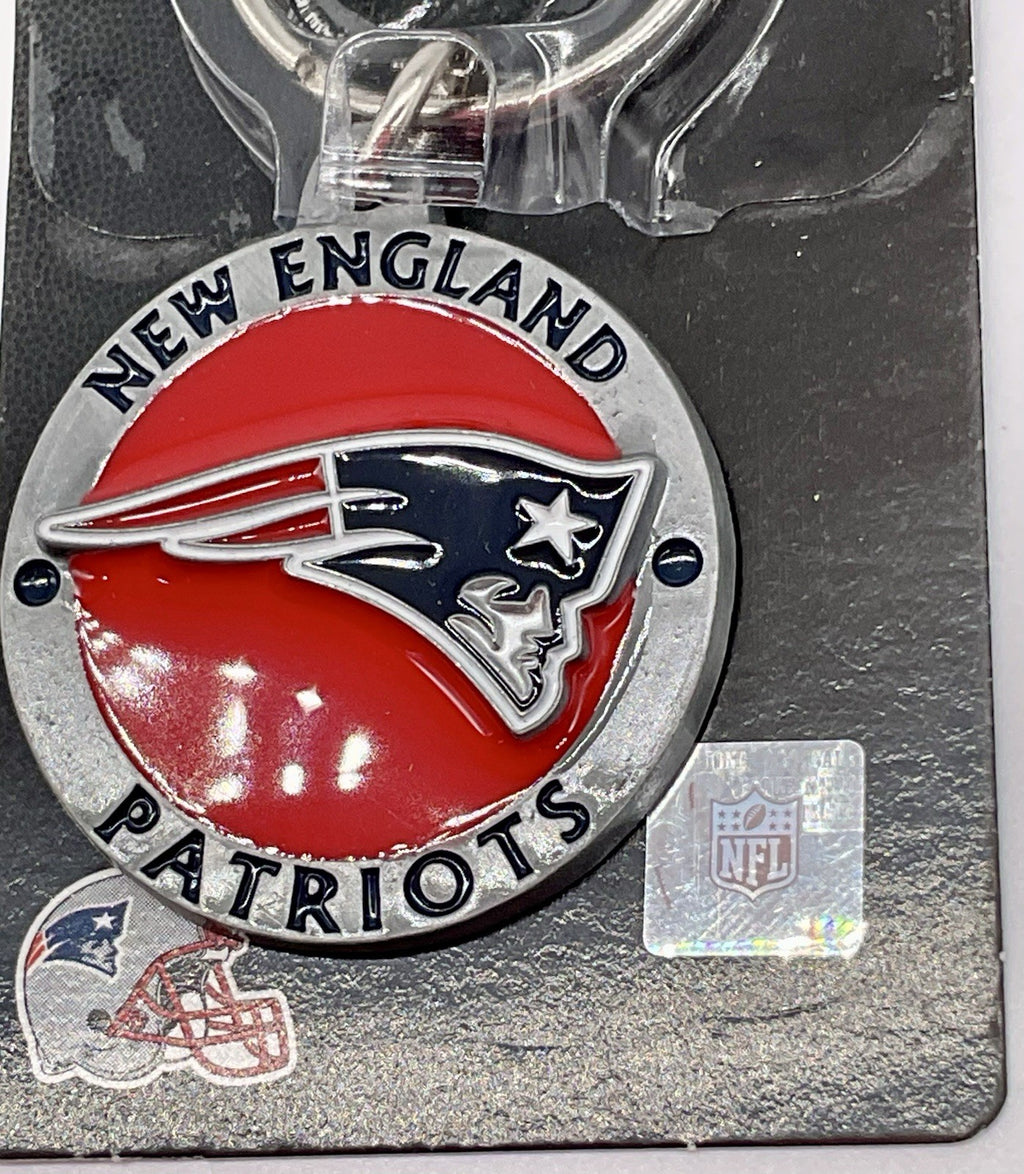 NFL New England Patriots Key Chain Metal - NFL Logo Key Chain