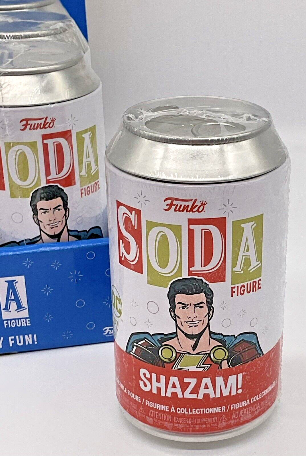 Shazam Funko Pop Soda Figure DC Comics Fury of the Gods Sealed Chance Of Chase