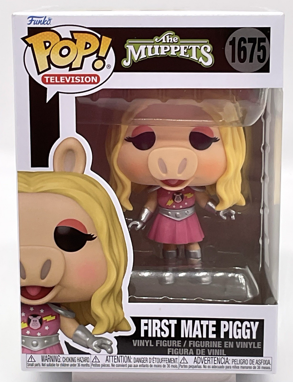 The Muppets First Mate Piggy Pop #1675 Funko Pop 2025 Miss Piggy