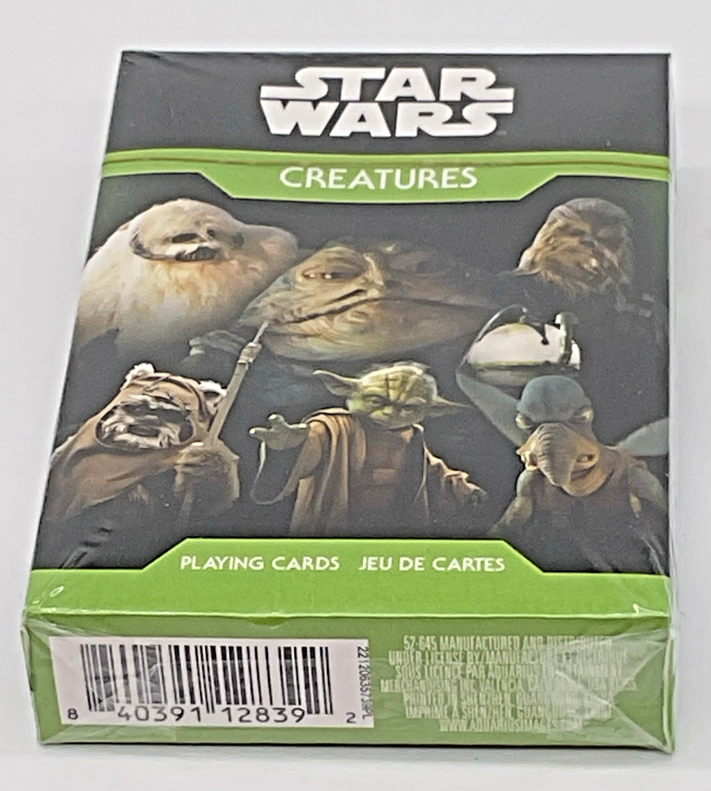 Star Wars Creatures Playing Cards Disney Aquarius Standard Sized Playing Cards