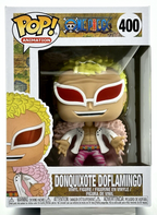 Donquixote Doflamingo Pop #400 One Piece Funko Pop Animation in Pop Protector