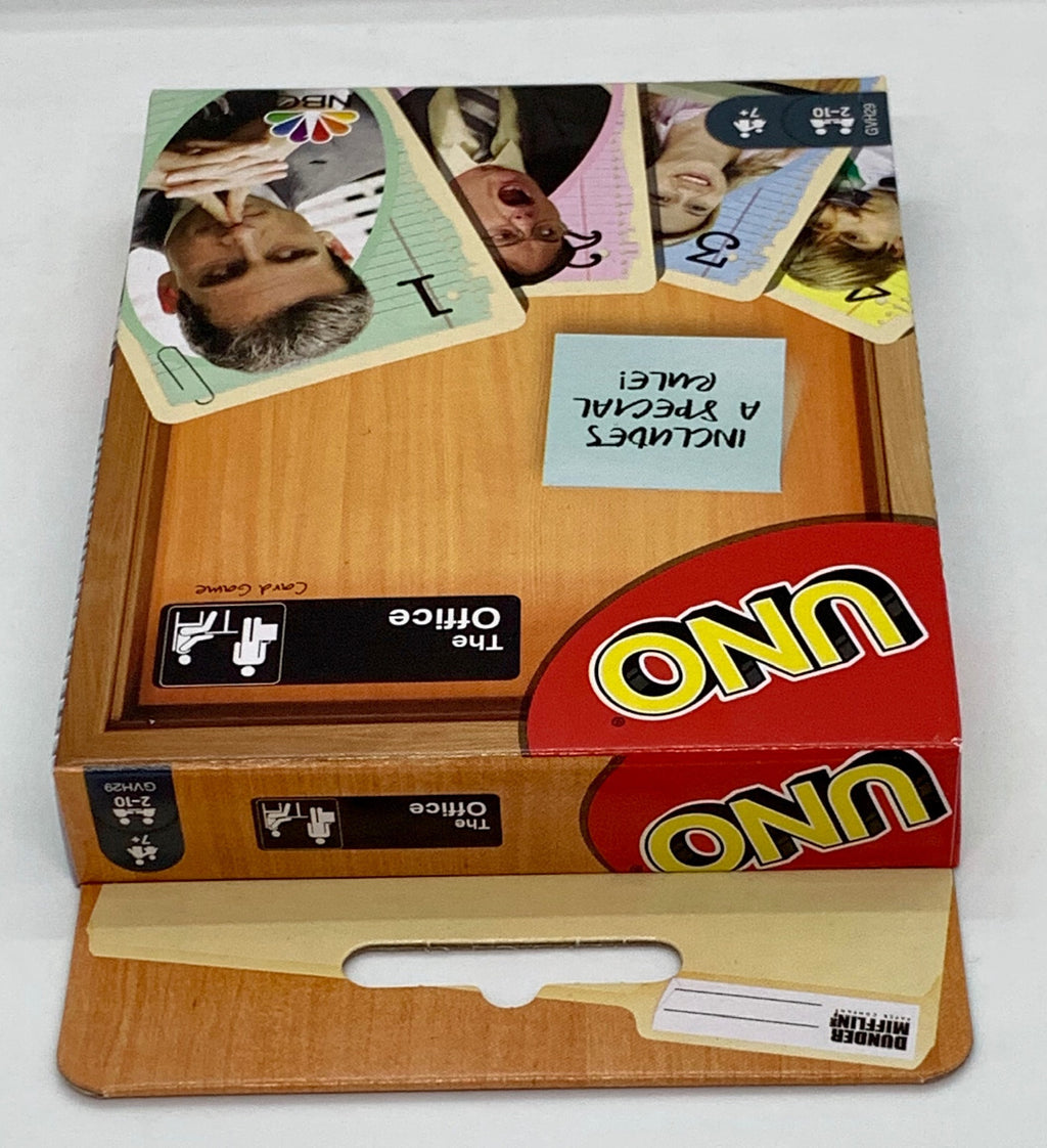 UNO Card Game The Office Edition Mattel Family Fun Card Game The Office