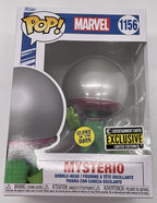 Mysterio Pop #1156 Marvel Glows EE Exclusive Funko 2022 Comes with Pop Protector