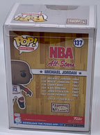 Michael Jordan Pop #137 NBA All-Stars 1988 Funko Pop Basketball 2021 w/protector