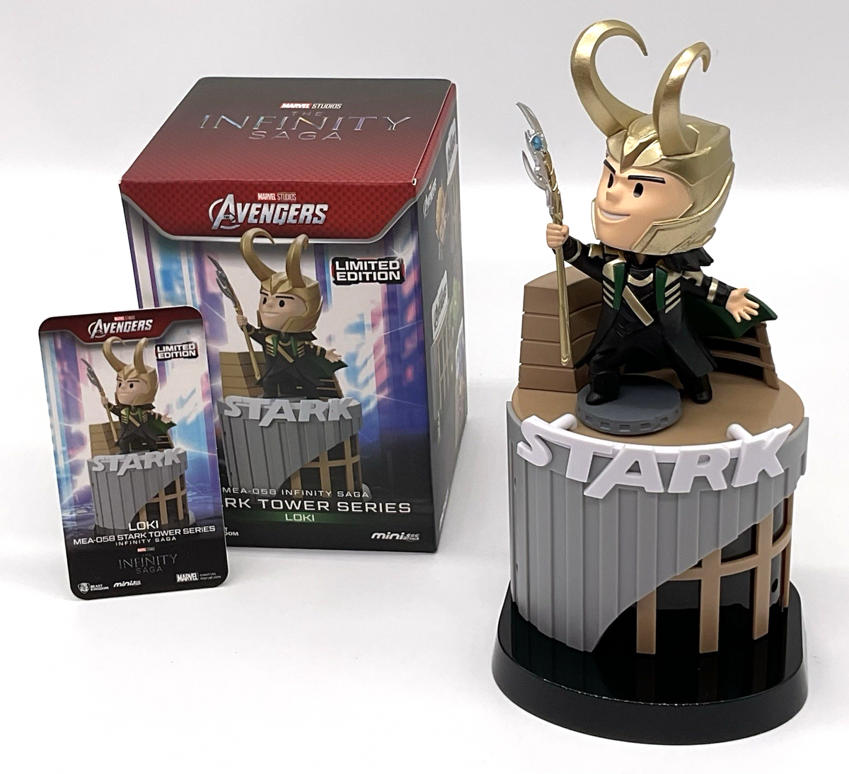 Loki Stark Towers Series Beast Kingdom Avengers Infinity Saga Limited Edition