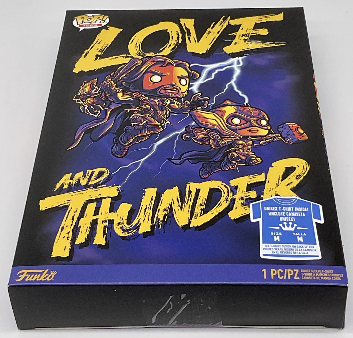 Funko Boxed Tee Thor Love & Thunder Marvel Size Medium Unisex