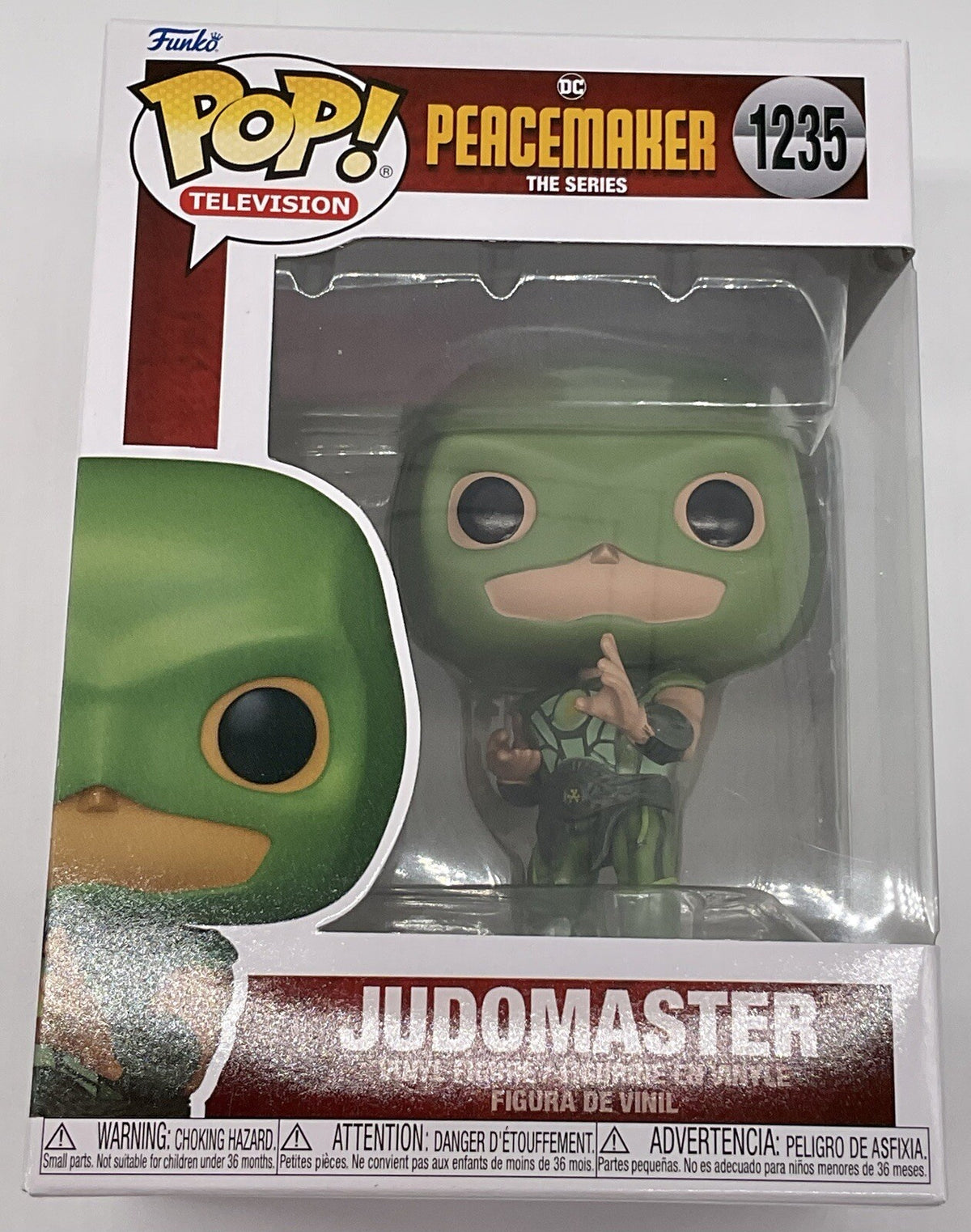 Judomaster Pop #1235 DC Peacemaker The Series Funko 2022 Pop Television 