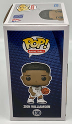 Zion Williamson Pop #130 NBA Funko Pop Basketball New Orleans Pelicans 2021