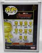 Hulk Pop #379 Gold Chrome Marvel Studio's 10th Funko Pop 2018 minor damage SEE