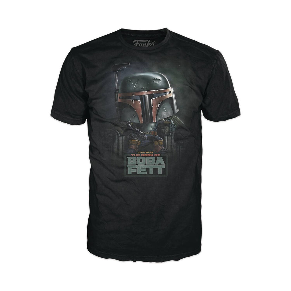 Star Wars The Book of Boba Fett Funko Pop Tee Size Large Unisex Boxed t-shirt