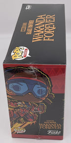 Black Panther Wakanda Forever Funko Pop + Tee Size Medium Glows Marvel