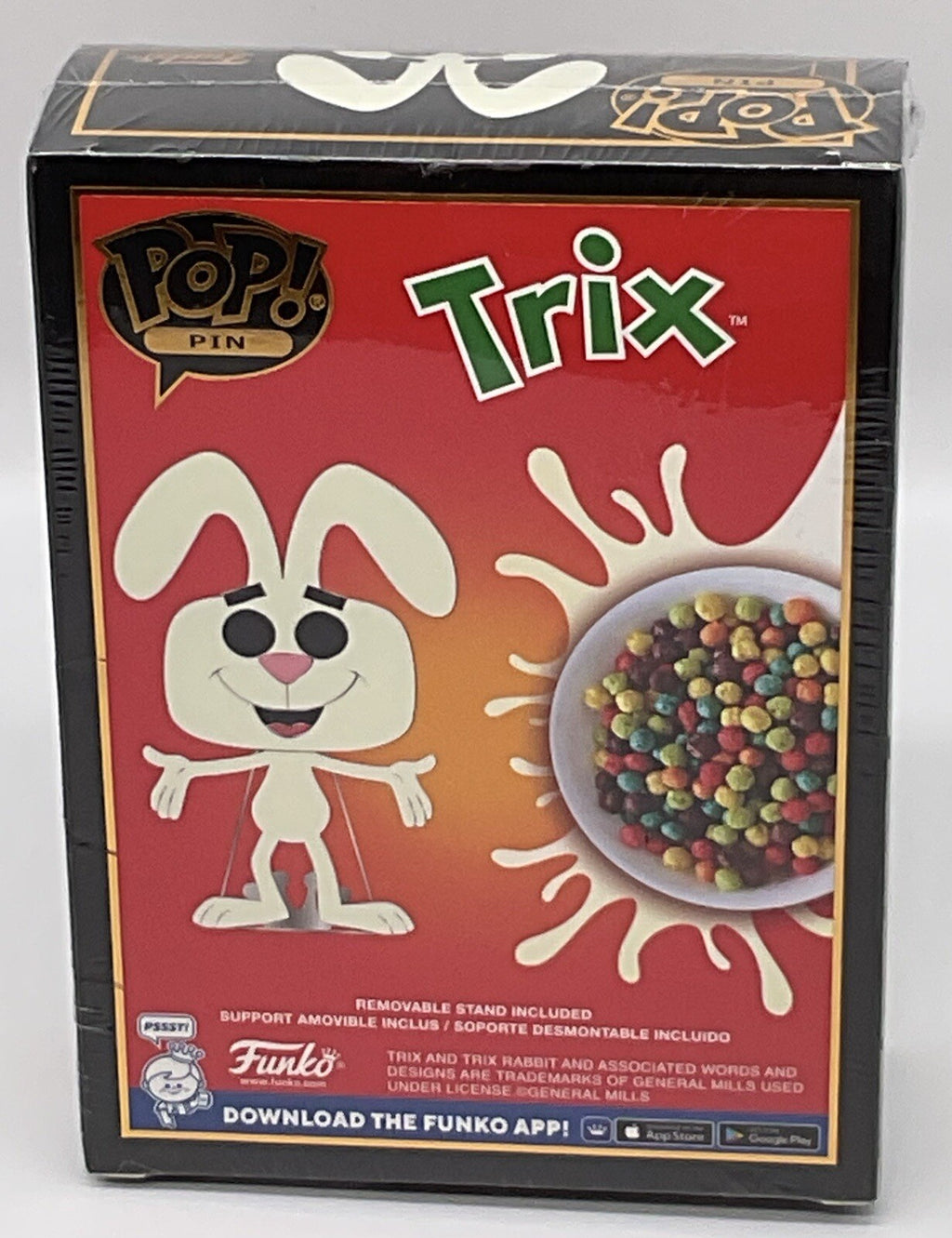 Trix Rabbit Pop Pin #03 Funko Ad Icons Large Enamel Pin 2022 Trix the Rabbit