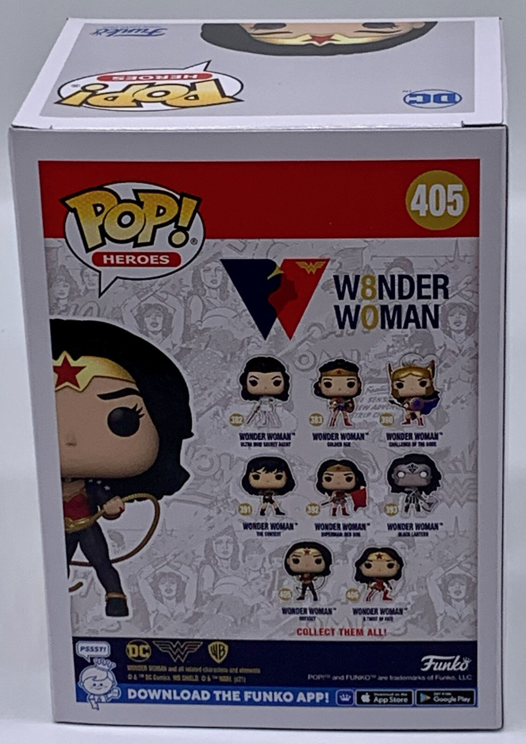 Wonder Woman Odyssey Pop #405 80th Anniversary Funko Pop 2021 W8NDER WOMAN