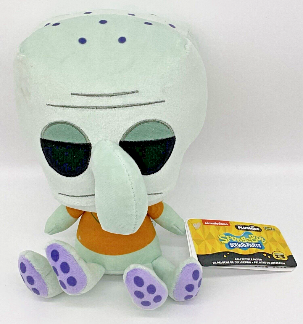 Spongebob 25th Anniversary 7 Inch Plushie Squidward Funko Plushie