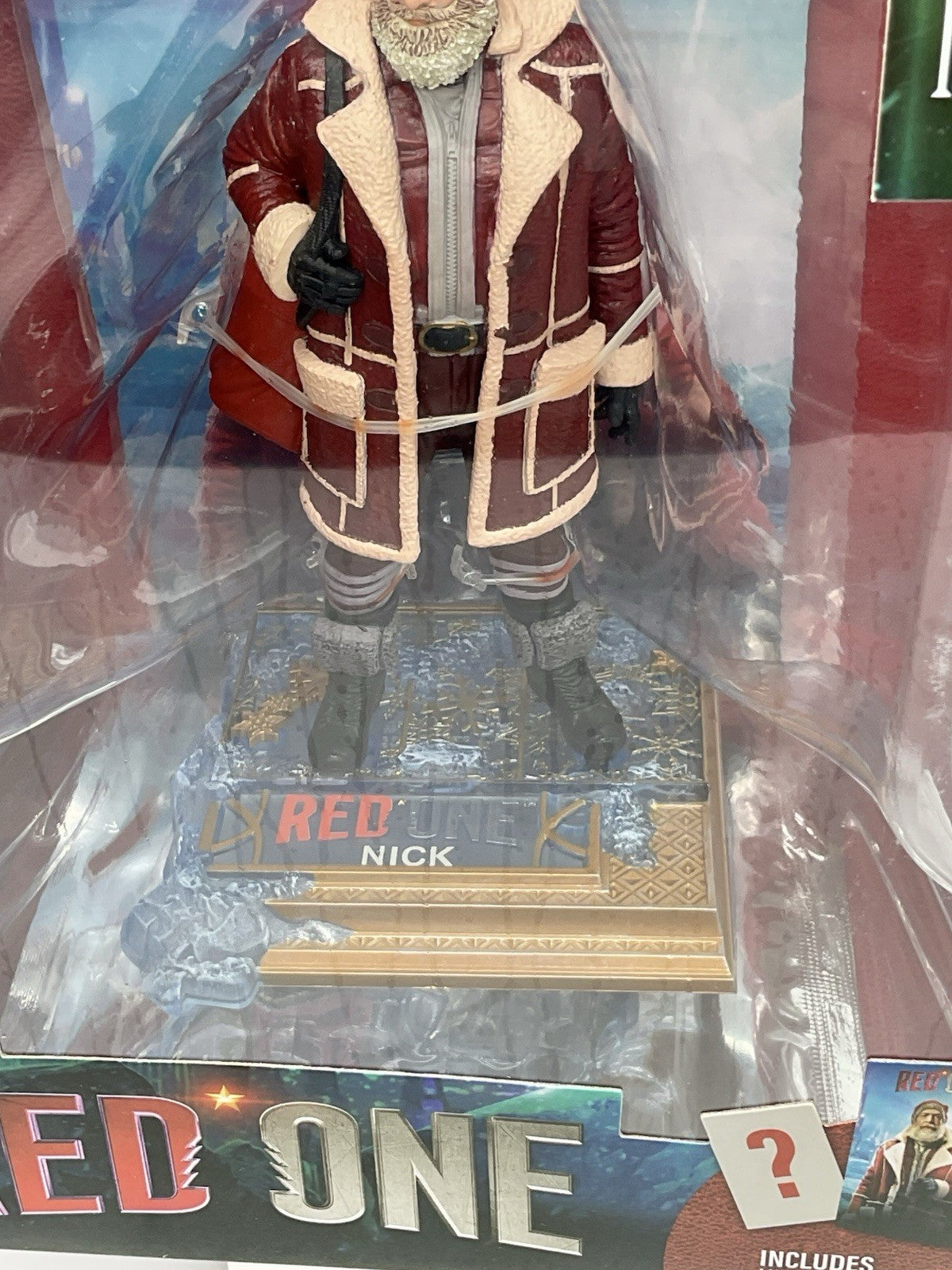 Red One Nick Movie Maniacs Posed Figure Limit Edition 4,900 includes mini poster