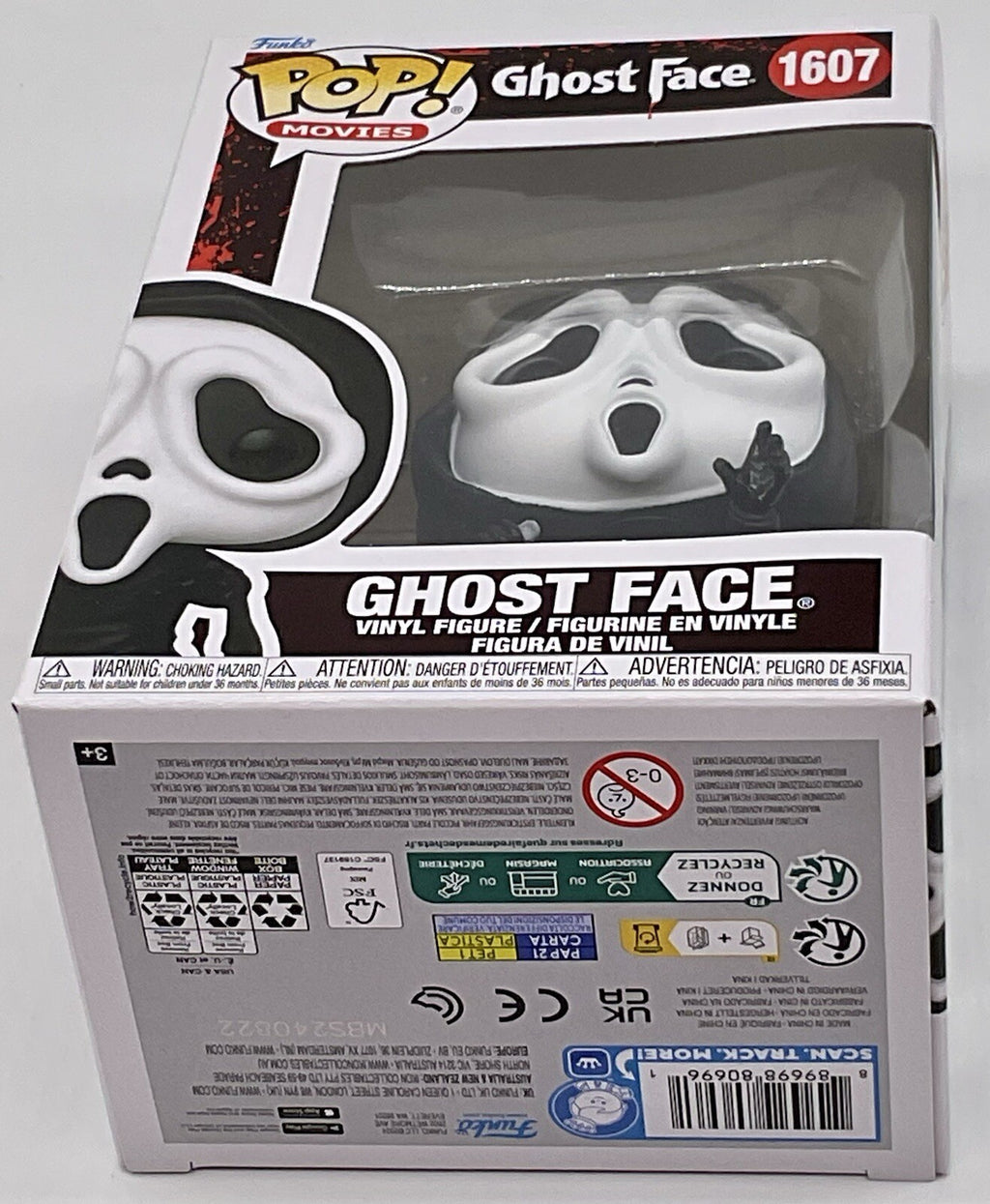 Ghost Face with Knife Pop #1607 Funko Pop Movies 2024 Ghost Face