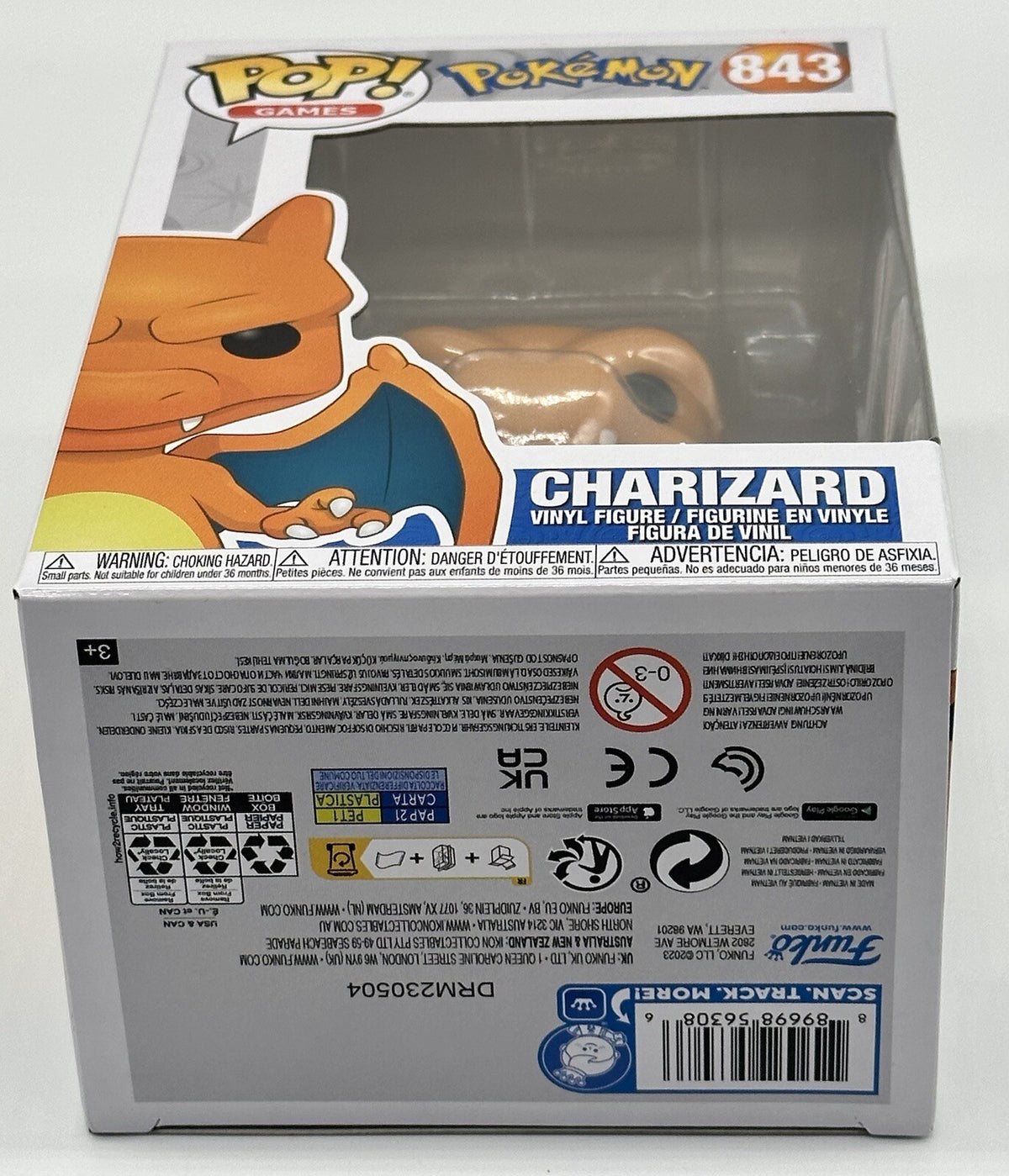 Pokémon Charizard Pop #843 Funko Pop Games 2023 Pokemon