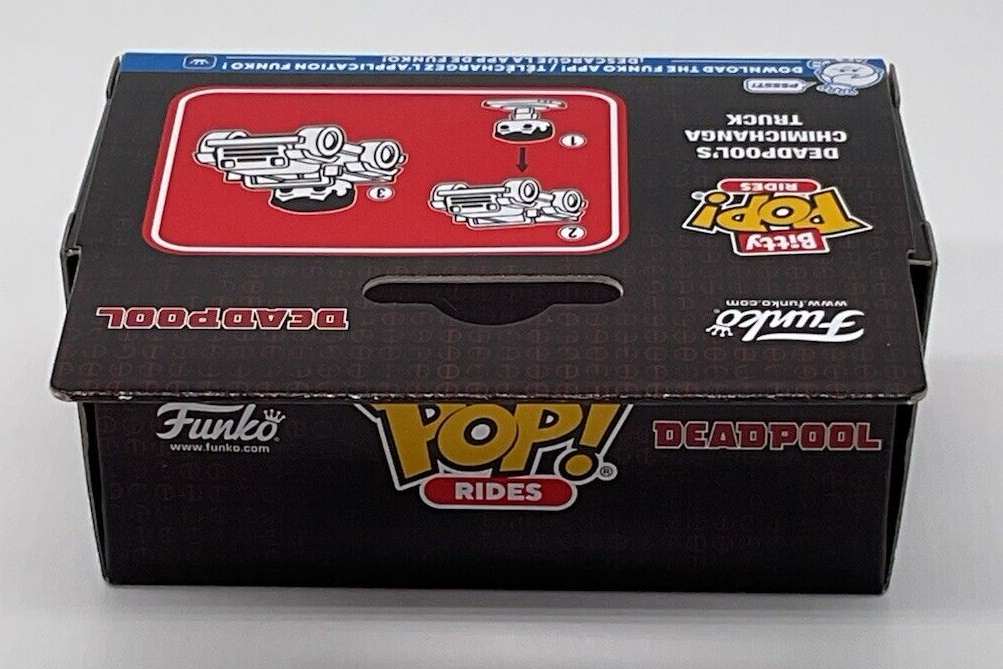 Deadpool’s Chimichanga Truck Funko Bitty Pop Rides 2024 Marvel Deadpool