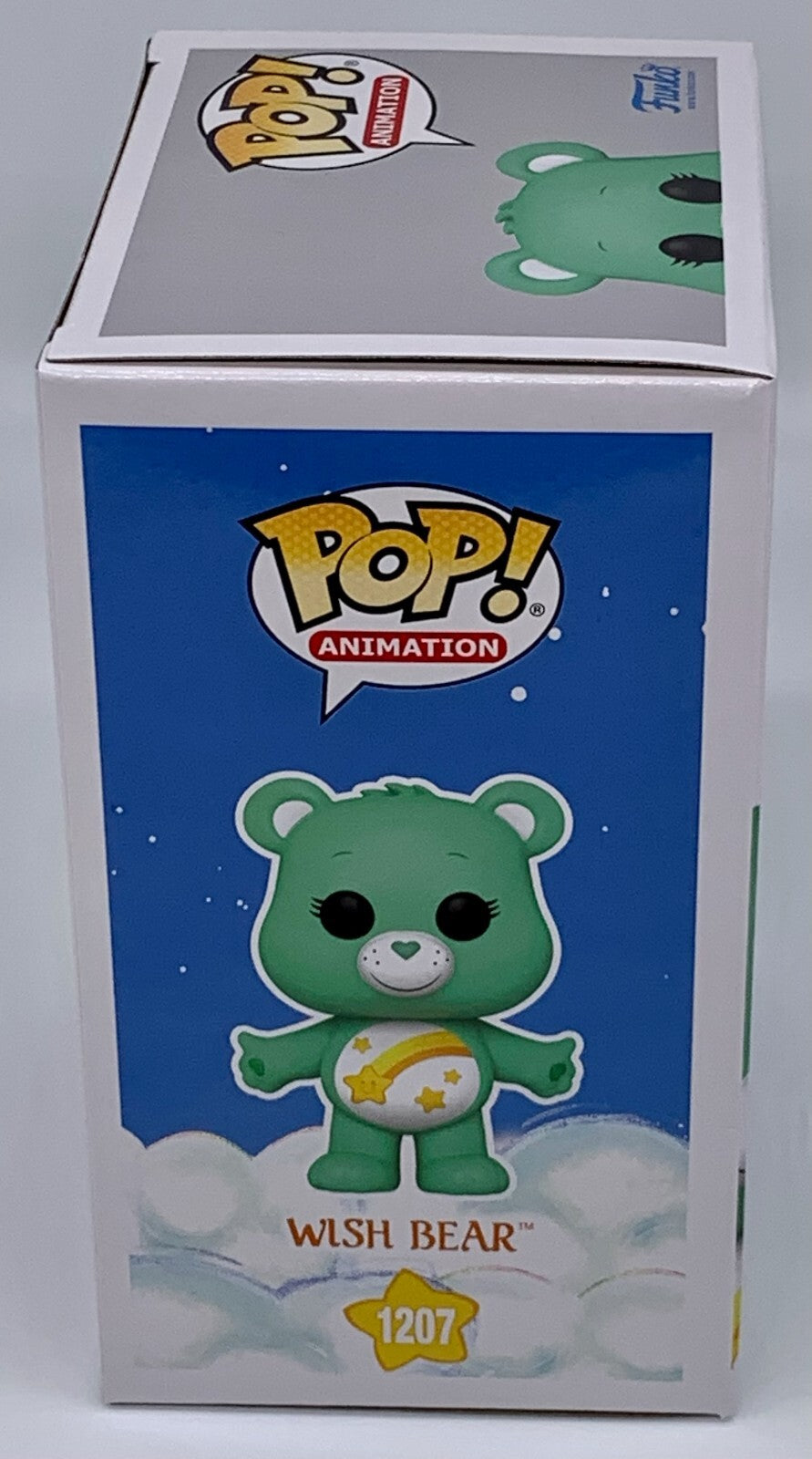 Care Bears 40th Anniversary Wish Bear Pop #1207 Vinyl Figure Funko 2022 