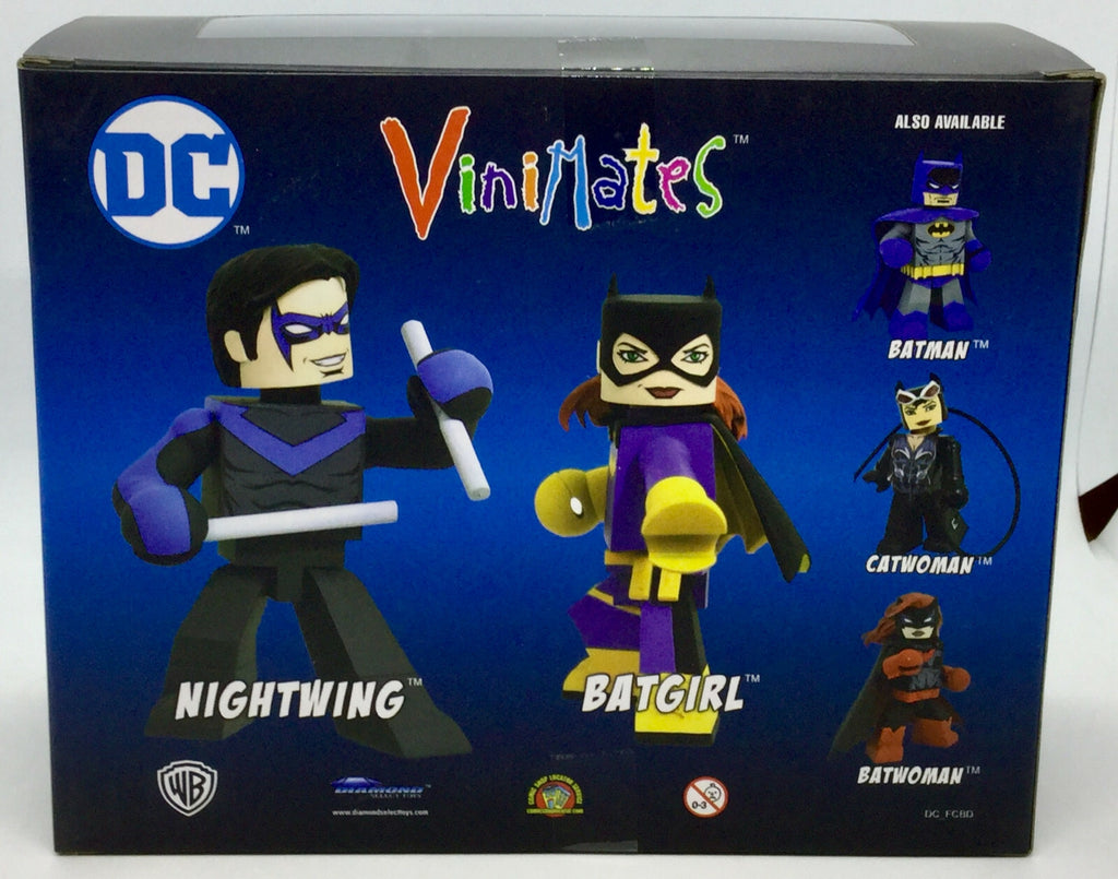 DC Nightwing and Batgirl Vinimate 2 pack 2018 Diamond Select Toys LLC
