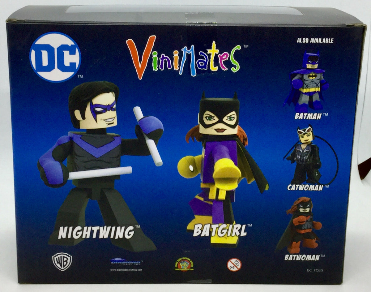 DC Nightwing and Batgirl Vinimate 2 pack 2018 Diamond Select Toys LLC