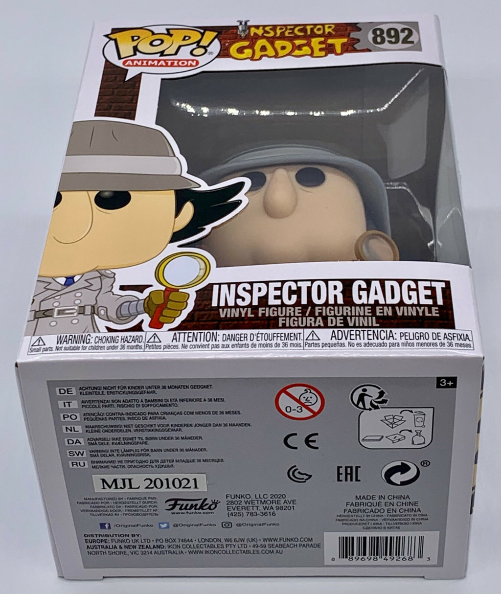 Inspector Gadget Pop #892 Funko Pop Animation Vaulted 2020