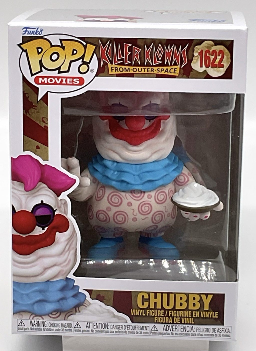 Chubby Pop #1622 Killer Klowns from Outer Space Funko Pop Movies 2024