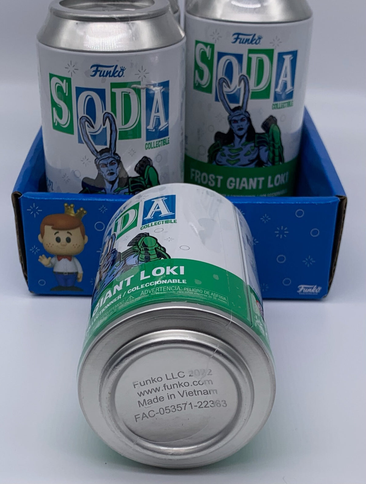 Marvel's What If Frost Giant Loki Funko Vinyl Soda Figure 2022 Chance of Chase